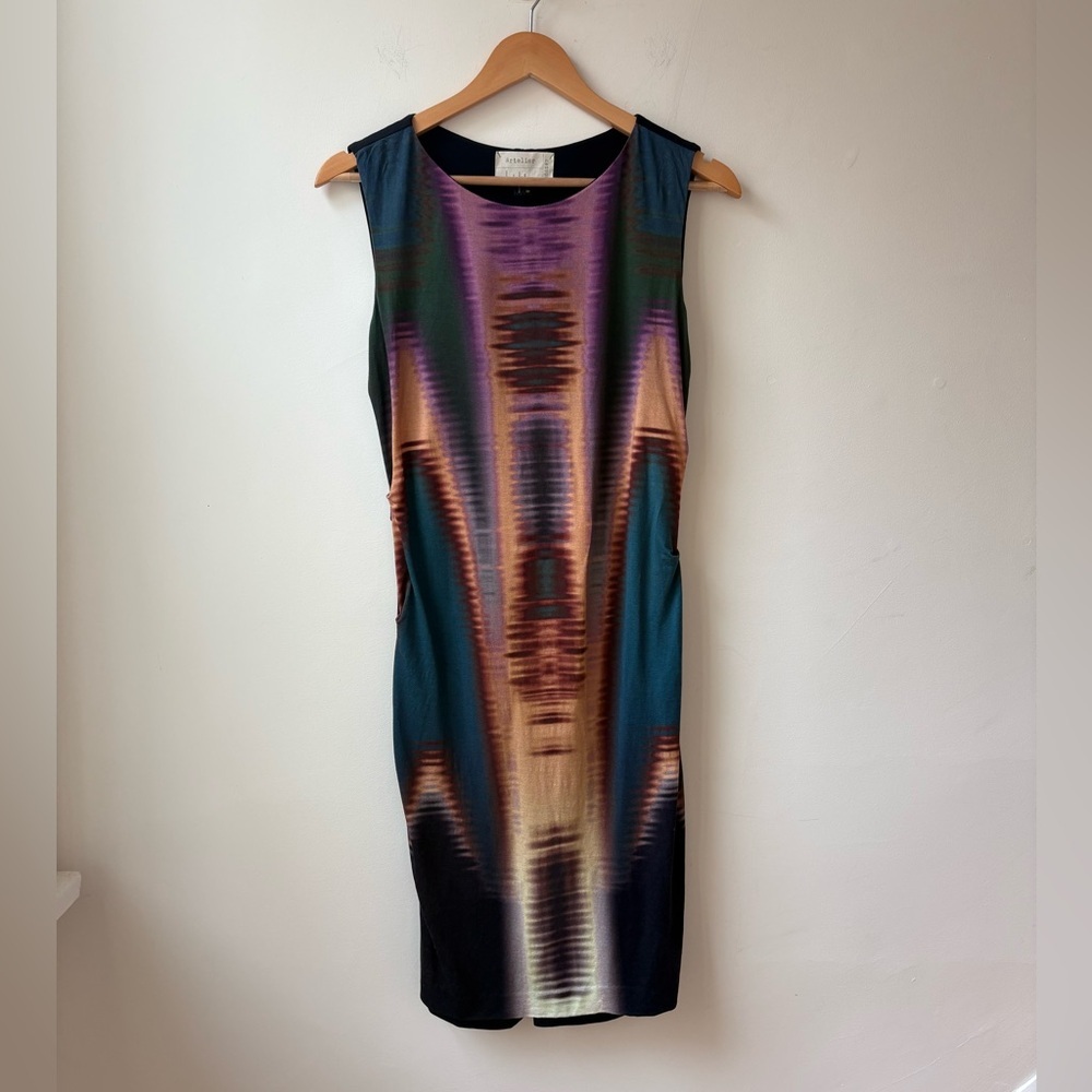 Nicole Miller Multicolor Sleeveless Dress​ - Picture 4 of 11